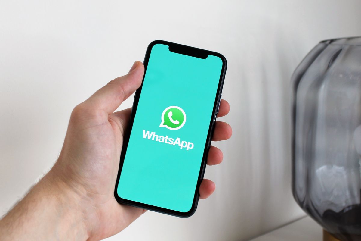 A messaging app open on a phone screen, the kind of private conversation that becomes a document the moment somebody captures it